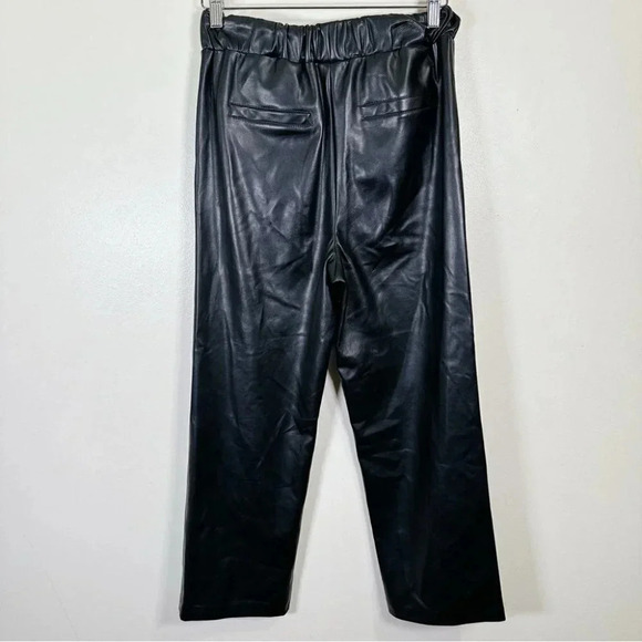 Blank Nyc Elastic Waist Crop Faux Leather  Pants - Picture 15 of 15